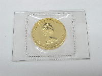 カナダ 純金メイプルリーフ金貨 1/4OZ 重さ約7.08g 品位99.99